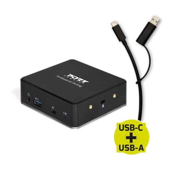 Port Usb Type-C To 1 X Rj45|2 X Usb3.1 Gen1|2 X Hdmi|1 X Type-C|1 X Usb3.1 Gen1 | Apple Charging 2.4A|1 X Aux Dock - Black 3 Port Usb Type-C To 1 X Rj45|2 X Usb3.1 Gen1|2 X Hdmi|1 X Type-C|1 X Usb3.1 Gen1 | Apple Charging 2.4A|1 X Aux Dock - Black