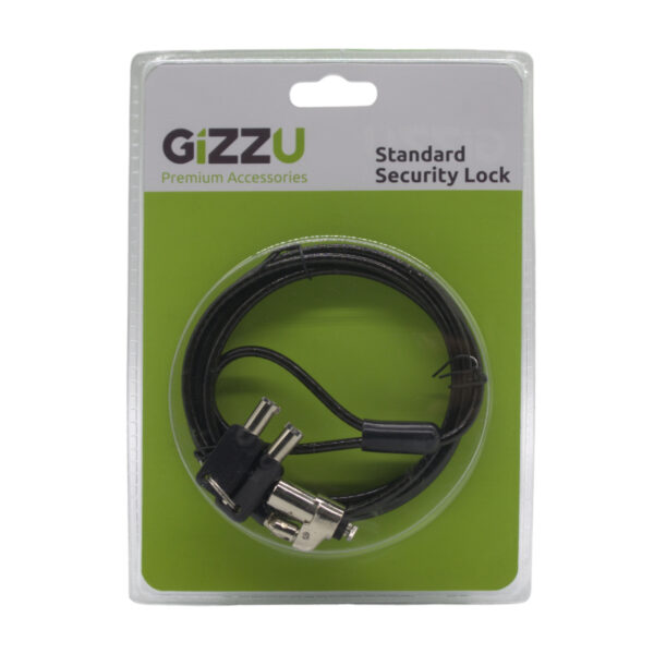 Gizzu 1.8M T-Bar Laptop Cable Lock Master Key Compatible 2 Gizzu 1.8M T-Bar Laptop Cable Lock Master Key Compatible