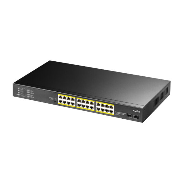 Cudy 24-Port Gigabit Poe+ Unmanaged Switch 2 Gs1028Ps2 Wr 02