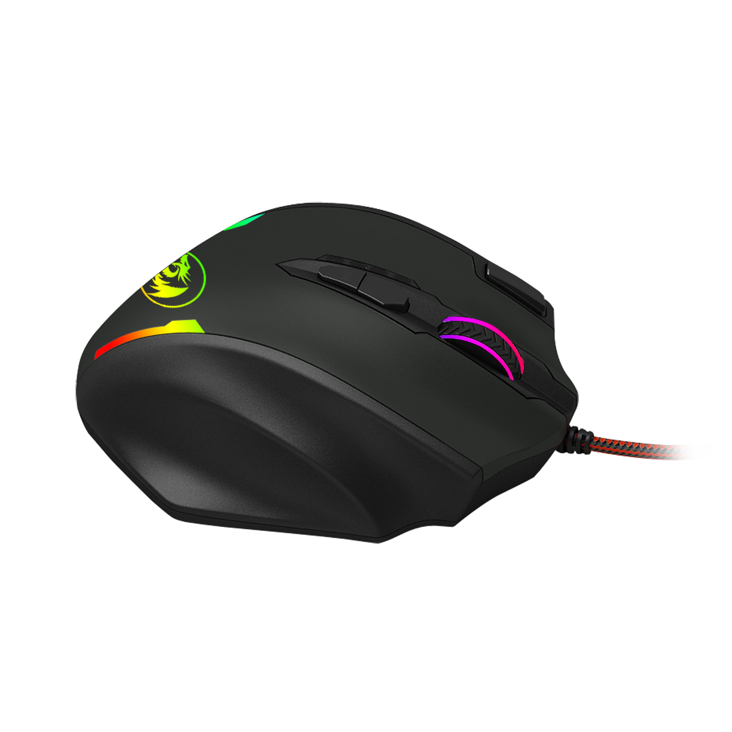 Redragon Impact 12400Dpi Mmo Gaming Mouse - Black 7 M908 7
