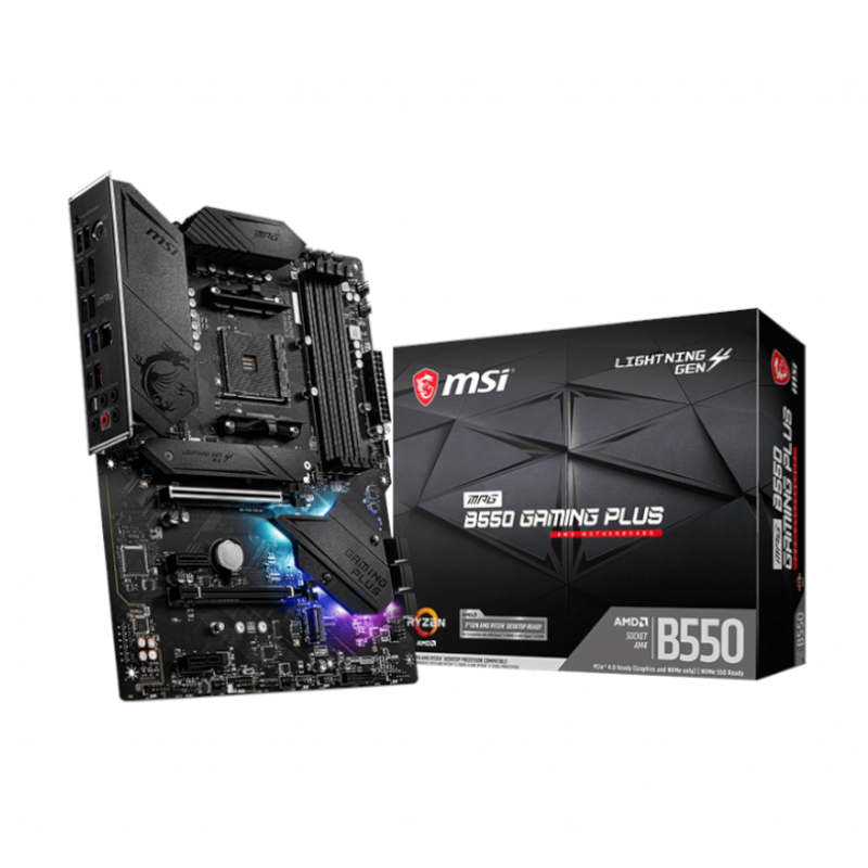 Msi Mpg B550 Gaming Plus Am4 Atx Motherboard – Ryzen 5000 1 Mpg B550 Gaming Plus Wr 05