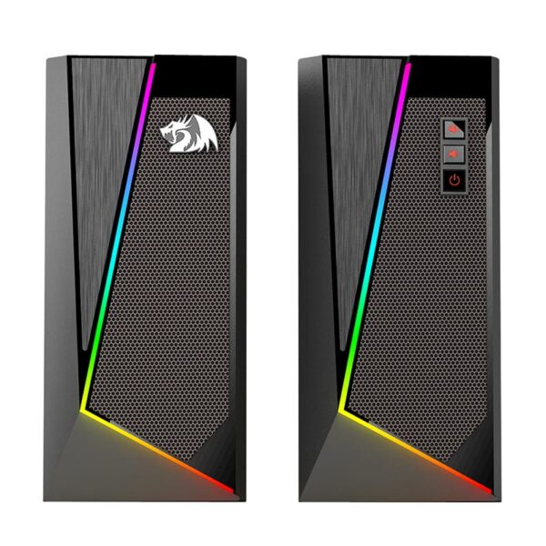 Redragon 2.0 Satellite Speaker Anvil 2 X 3W Rgb Usb|Aux Gaming Speaker - Black 2 Redragon 2.0 Satellite Speaker Anvil 2 X 3W Rgb Usb|Aux Gaming Speaker - Black