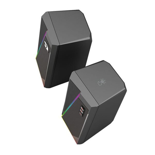 Redragon 2.0 Satellite Speaker Anvil 2 X 3W Rgb Usb|Aux Gaming Speaker - Black 3 Redragon 2.0 Satellite Speaker Anvil 2 X 3W Rgb Usb|Aux Gaming Speaker - Black