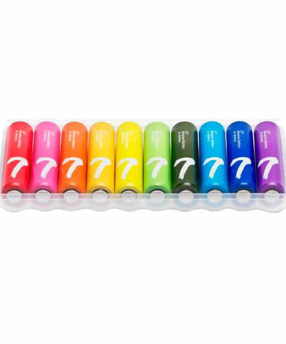 XIAOMI AAA RAINBOW BATTERY 10 PACK