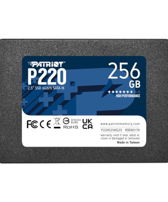 PATRIOT SSD P220 2.5 256GB