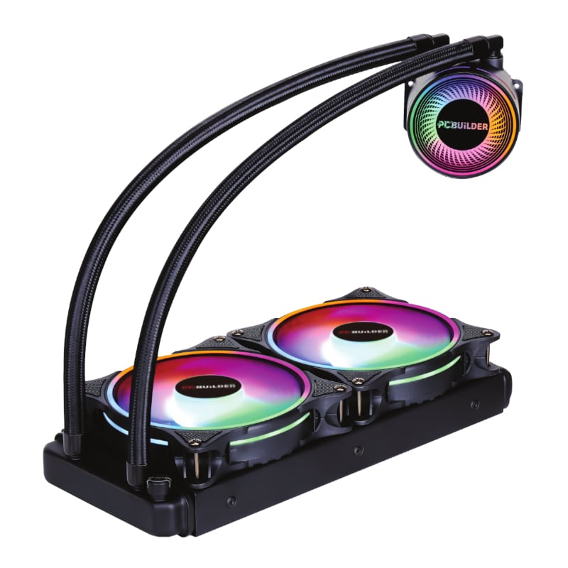 Pcbuilder Hydro Chill 240Mm Aio Liquid Cpu Cooler Argb 1 Pcbuilder Hydro Chill 240Mm Aio Liquid Cpu Cooler Argb