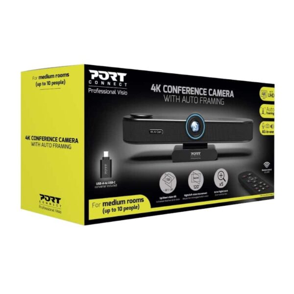Port Connect Aio Conference Cam 4K 30Hz 5 Port Connect Aio Conference Cam 4K 30Hz