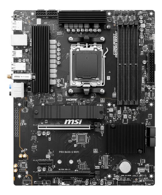 MSI PRO B650 S WIFI AMD AM5 ATX Gaming Motherboard