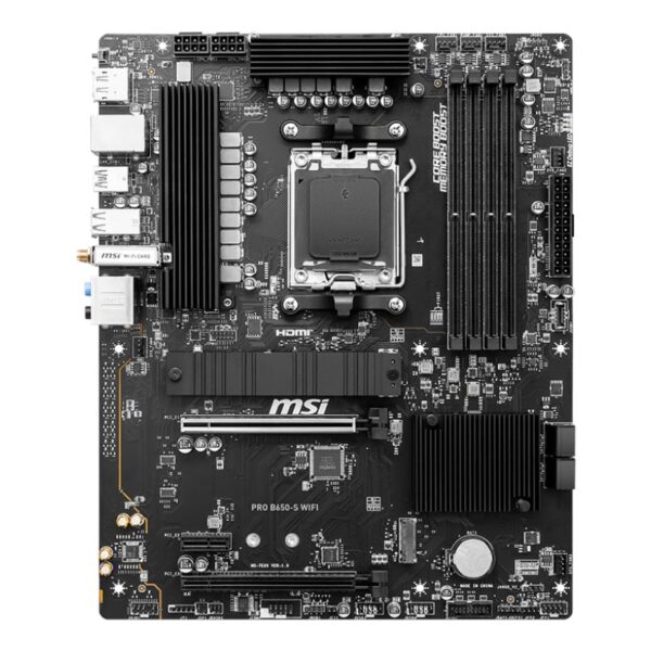 Msi Pro B650 S Wifi Amd Am5 Atx Gaming Motherboard