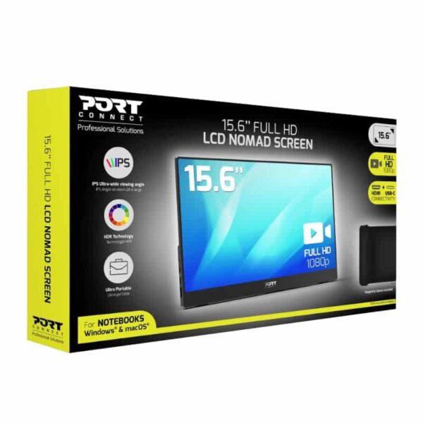 Port Portable Monitor 15.6&Quot; Fhd - Non Touch