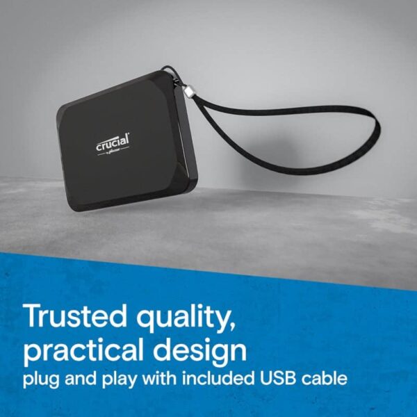Crucial X9 4Tb Type-C Portable Ssd