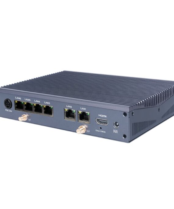 Giada RN28 with Intel N100 1x DDR4 3200Mhz x6 RJ45