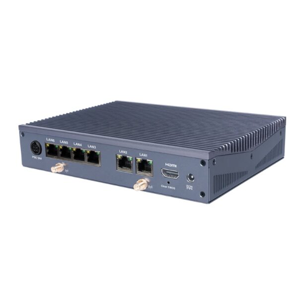 Giada Rn28 With Intel N100 1X Ddr4 3200Mhz X6 Rj45