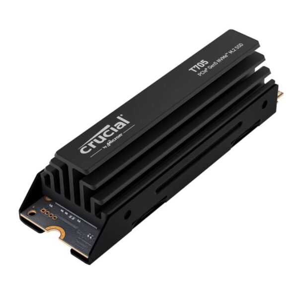 Crucial T705 2Tb M.2 Nvme Gen5 With Heatsink Nand Ssd