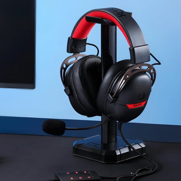Redragon Over-Ear Aurora Gaming Headset - Black