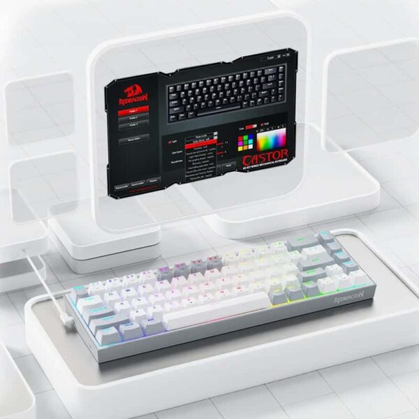Redragon Mechanical Caster Wired Gaming Keyboard