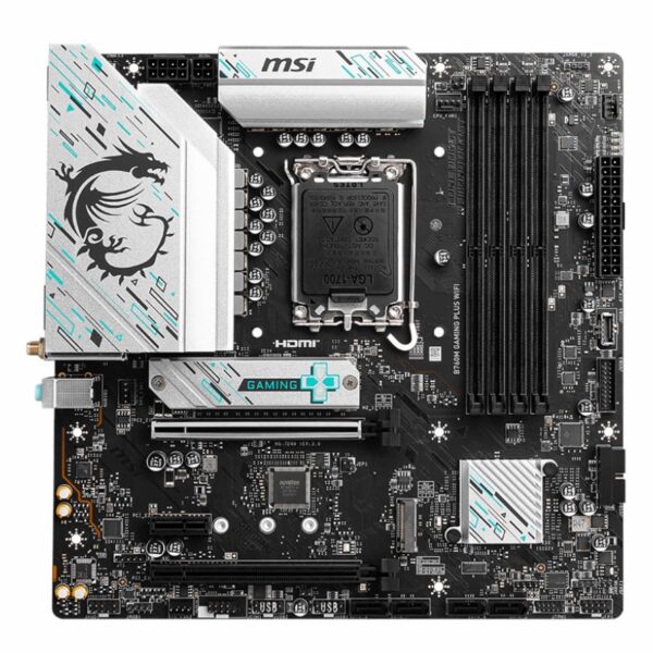 Msi B760M Gaming Plus Wifi Ddr5 Intel Lga1700 M-Atx Gaming Motherboard 2 Msi B760M Gaming Plus Wifi Ddr5 Intel Lga1700 M-Atx Gaming Motherboard