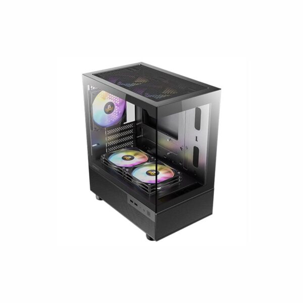 Antec Cx200M Elite Micro-Atx | Itx Argb Mini-Tower Gaming Chassis - Black