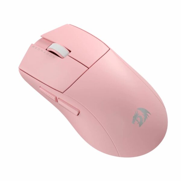 Redragon M916 Pro 1K 3-Mode Wireless Gaming Mouse - Pink