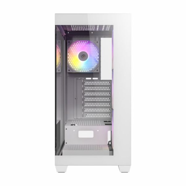 Antec Cx300M Elite Atx | Micro-Atx | Itx Argb Mid-Tower Gaming Chassis - White