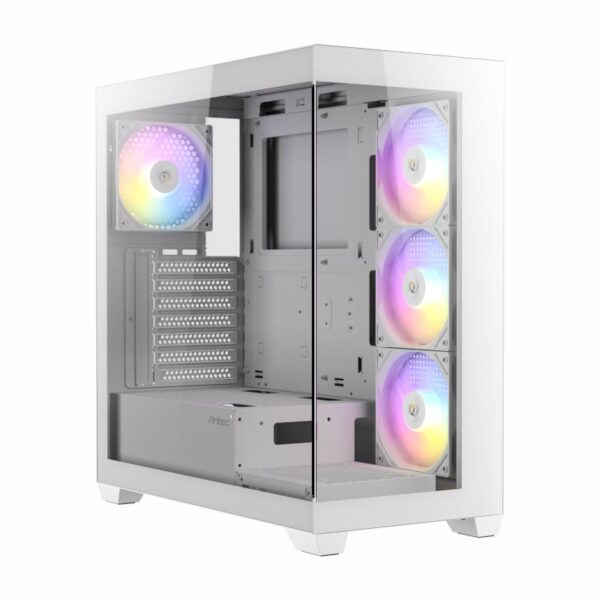 Antec Cx300M Elite Atx | Micro-Atx | Itx Argb Mid-Tower Gaming Chassis - White