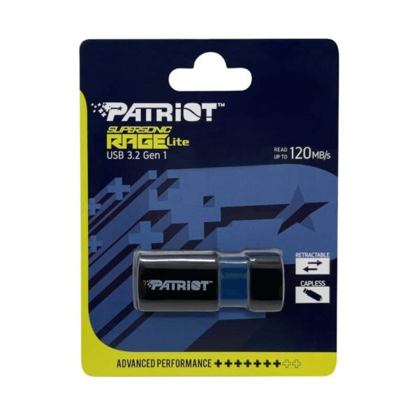 Patriot Rage Lite 1Tb Usb3.2 Flash Drive - Black
