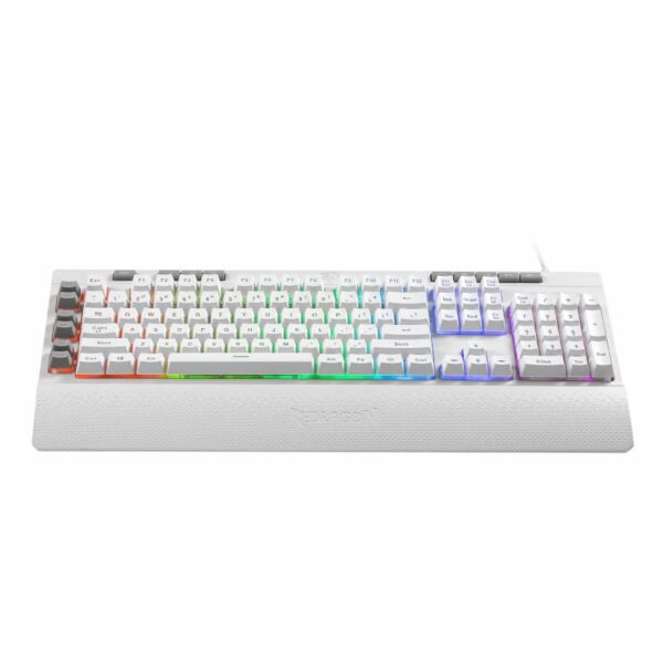 Redragon Shiva Membrane Keyboard - White 2 Rd K512W Rgb 1 Wr 02.Jpg
