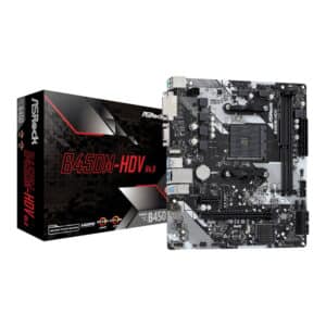 Asrock B450M-Hdv R4.0 Amd Am4 M-Atx Motherboard