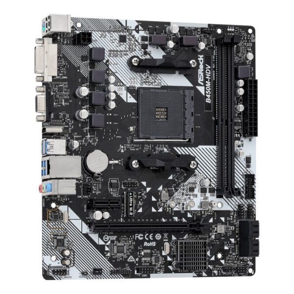 Asrock B450M-Hdv R4.0 Amd Am4 M-Atx Motherboard