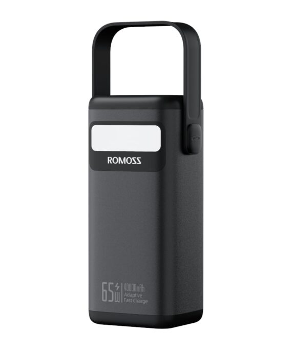 Romoss PMT40 EZCarry Pro 40000mAh 65W Fast Charge Power Bank - Black