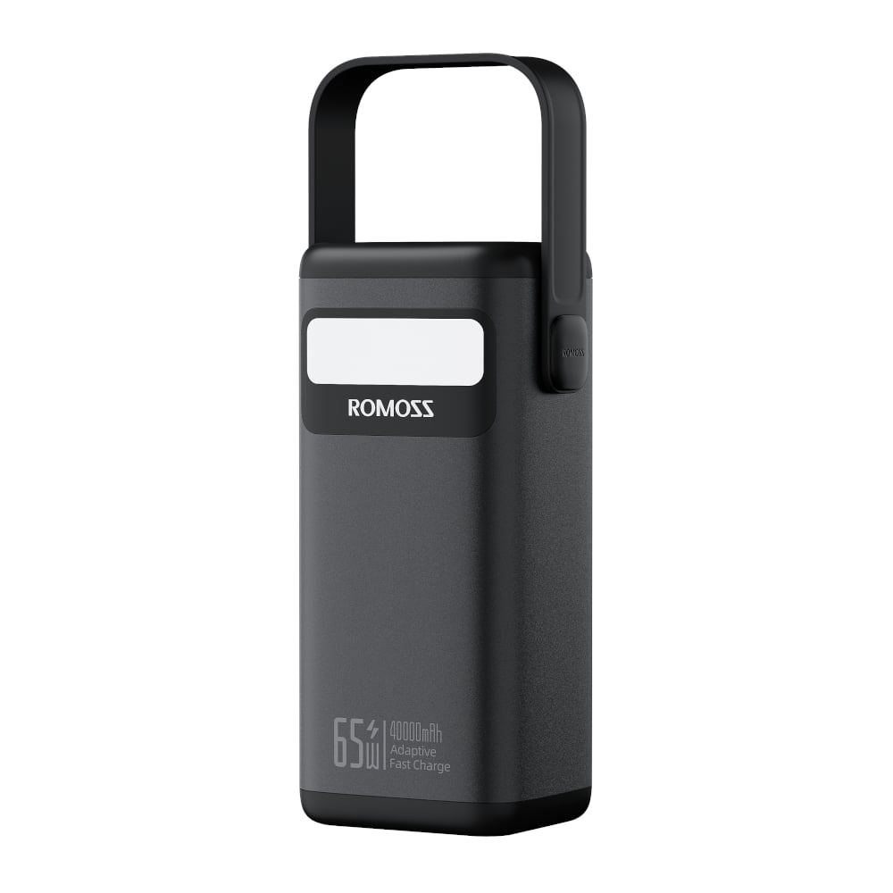 Romoss Pmt40 Ezcarry Pro 40000Mah 65W Fast Charge Power Bank - Black 1 Romoss Pmt40 Ezcarry Pro 40000Mah 65W Fast Charge Power Bank - Black