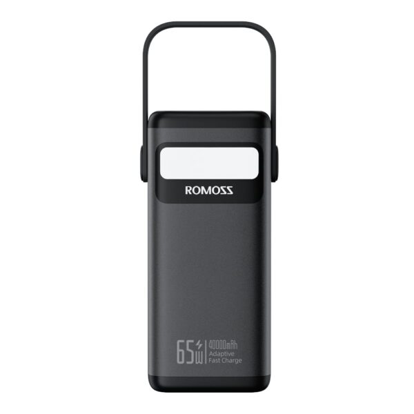 Romoss Pmt40 Ezcarry Pro 40000Mah 65W Fast Charge Power Bank - Black 2 Romoss Pmt40 Ezcarry Pro 40000Mah 65W Fast Charge Power Bank - Black