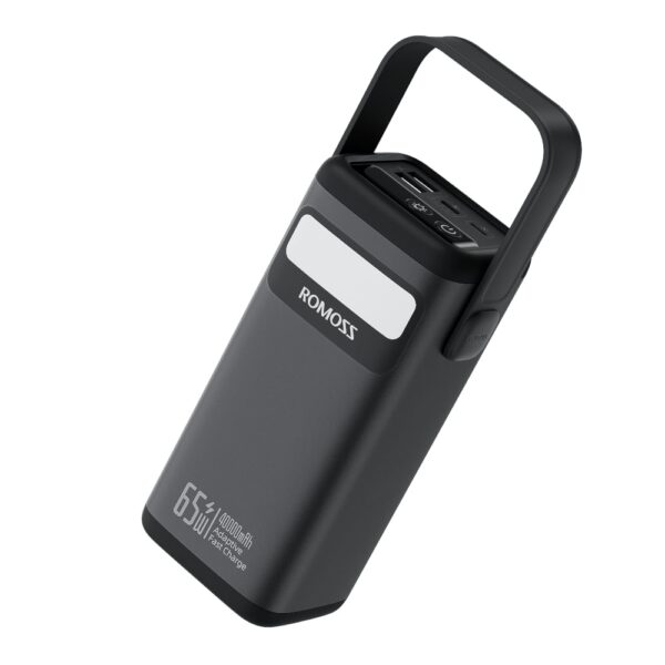 Romoss Pmt40 Ezcarry Pro 40000Mah 65W Fast Charge Power Bank - Black 3 Romoss Pmt40 Ezcarry Pro 40000Mah 65W Fast Charge Power Bank - Black