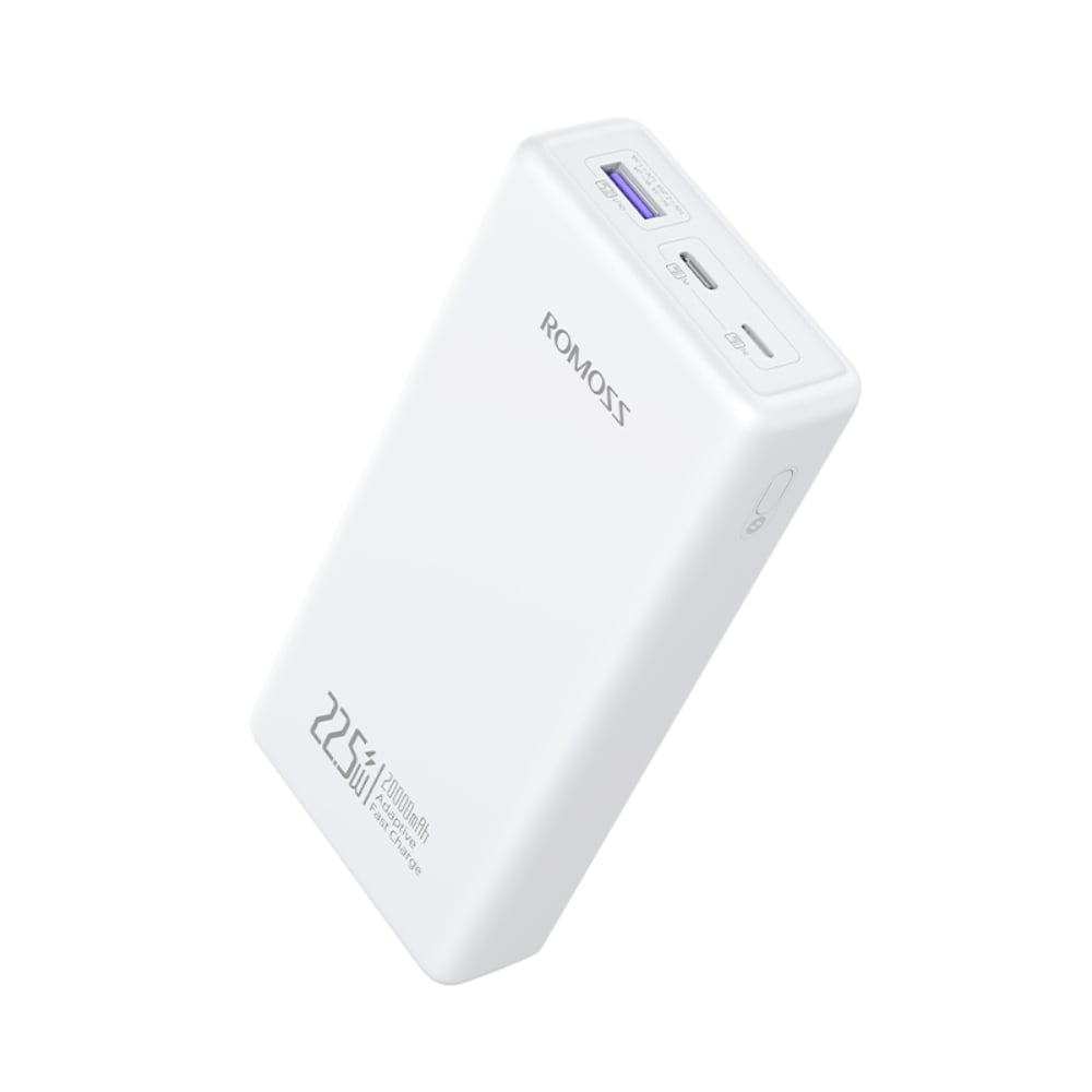 Romoss Prc20 20000Mah 22.5W Fast Charge Power Bank – White 1 Prc20 151 1133H Wr 01.Jpg