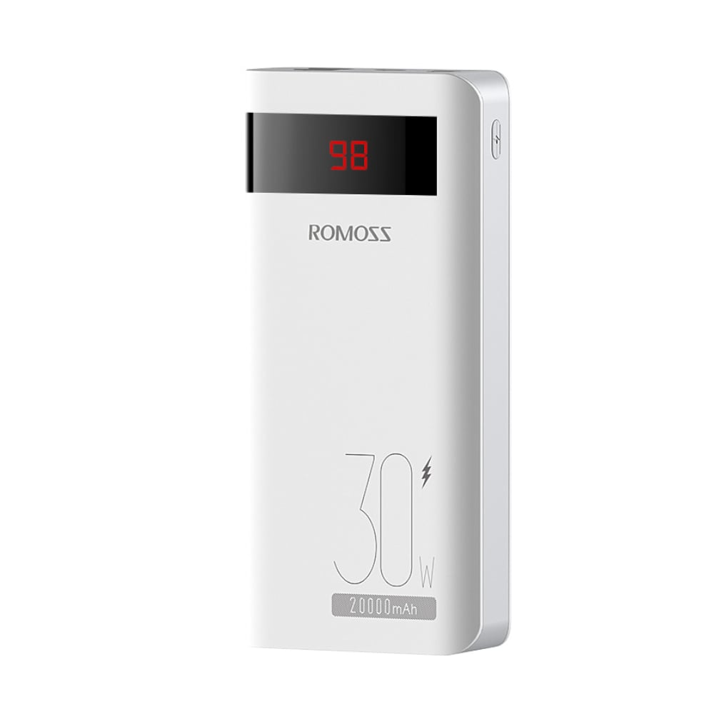 Romoss Sense 6Ps Pro 20000Mah 30W Fast Charge Power Bank - White 1 Psn20 191 1133H Wr 01.Jpg