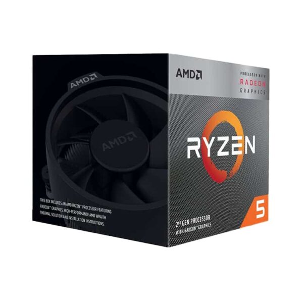 Amd Ryzen 5 3400G 4-Core 3.7Ghz Am4
