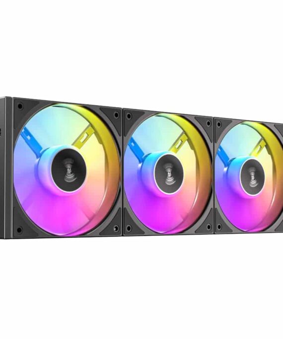 Antec Connect 120 Reverse ARGB PWM Fan 3 Pack - Black