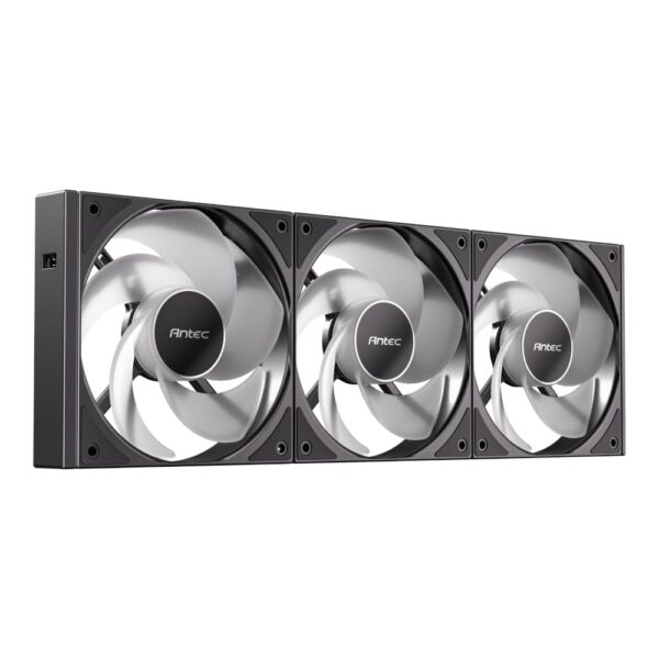 Antec Connect 120 Reverse Argb Pwm Fan 3 Pack - Black