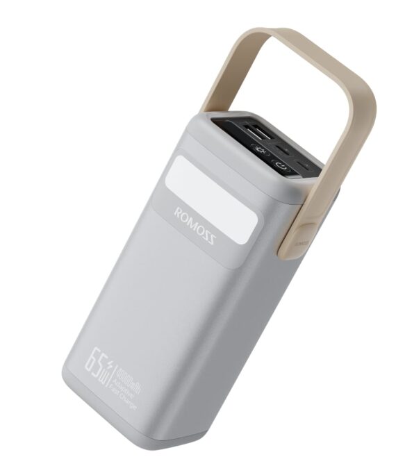 Romoss PMT40 EZCarry Pro 40000mAh 65W Fast Charge Power Bank - Silver