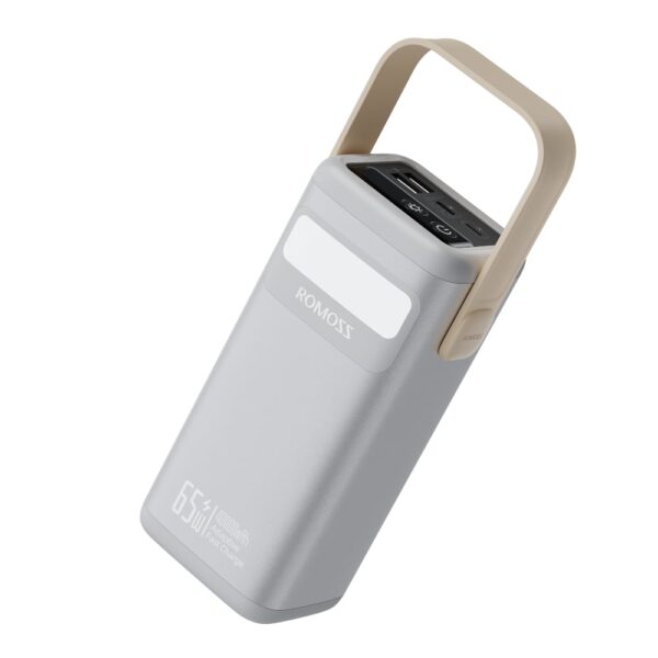 Romoss Pmt40 Ezcarry Pro 40000Mah 65W Fast Charge Power Bank - Silver