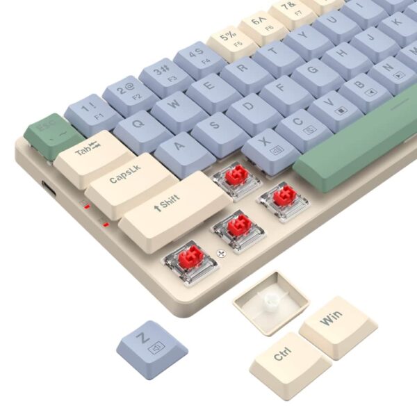 Redragon Bs8772 Wireless Keyboard And Mouse Combo - Cream/Blue 6 Rd Bs 8772Cb Wr 01.Jpg