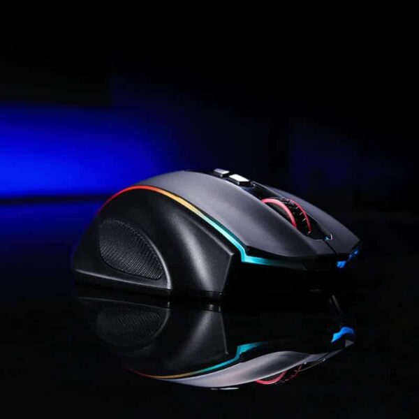 Redragon Vampire Elite Wireless 16000Dpi|8 Button|Ergonomic Design|P3335 Optical Sensor|Type-C Cable|Rgb Backlit Gaming Mouse - Black 4 Rd M686Rgb Wr 04.Jpg