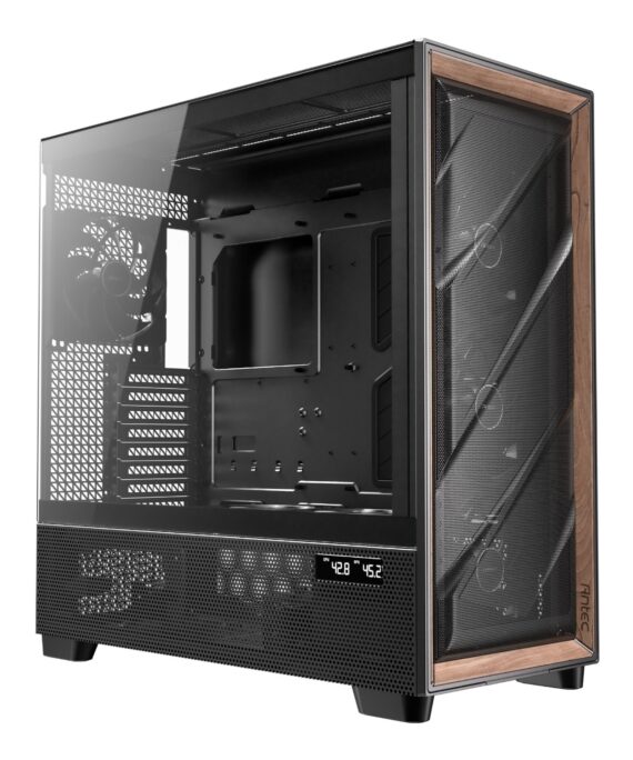 Antec FLUX PRO E-ATX Mid Tower Gaming Chassis – Black