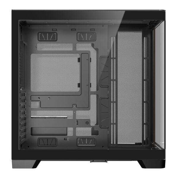 Antec C8 Curved Wood E-Atx | Atx | Micro-Atx | Itx Dual Chamber Gaming Chassis - Black