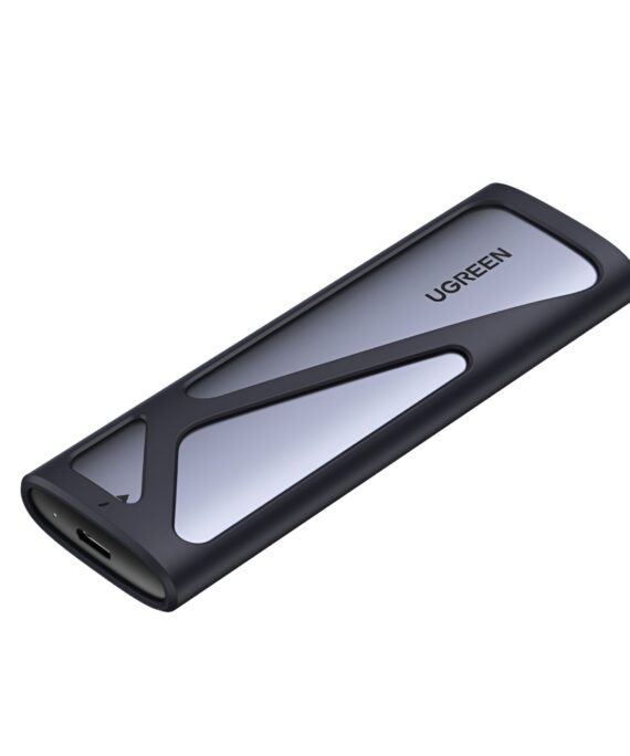 UGREEN CM400-90264 M.2 NVME/SATA SSD Enclosure (10Gbps) - Silver