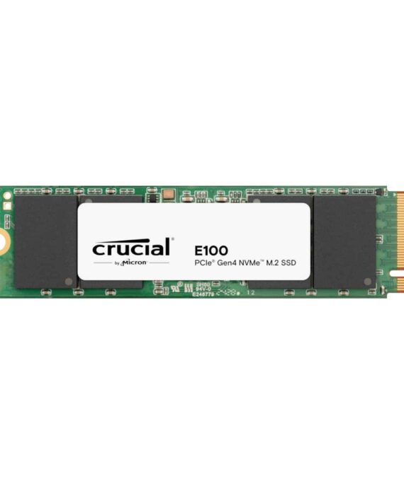 Crucial E100 480GB PCIe Gen4 2280 NVMe M.2 SSD