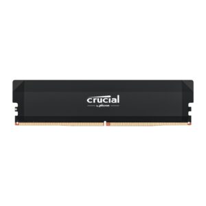 Crucial Pro Overclocking 16Gb 6400Mhz Ddr5 Desktop Memory Black