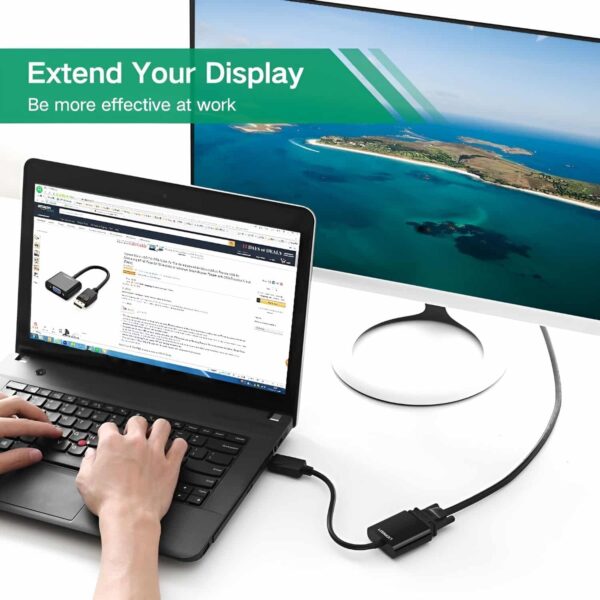 Ugreen Displayport Male To Vga Female Converter 4 Dp109 20415 Wr 04.Jpg