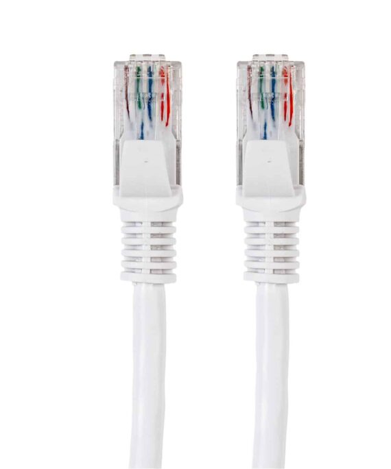 Gizzu Cat6 UTP Fly Lead Ethernet Network Cable 20m – White