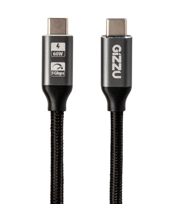GIZZU 60W 5Gbps Type-C 2m Cable
